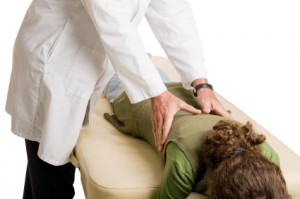 Chiropractor Doing Adjustment